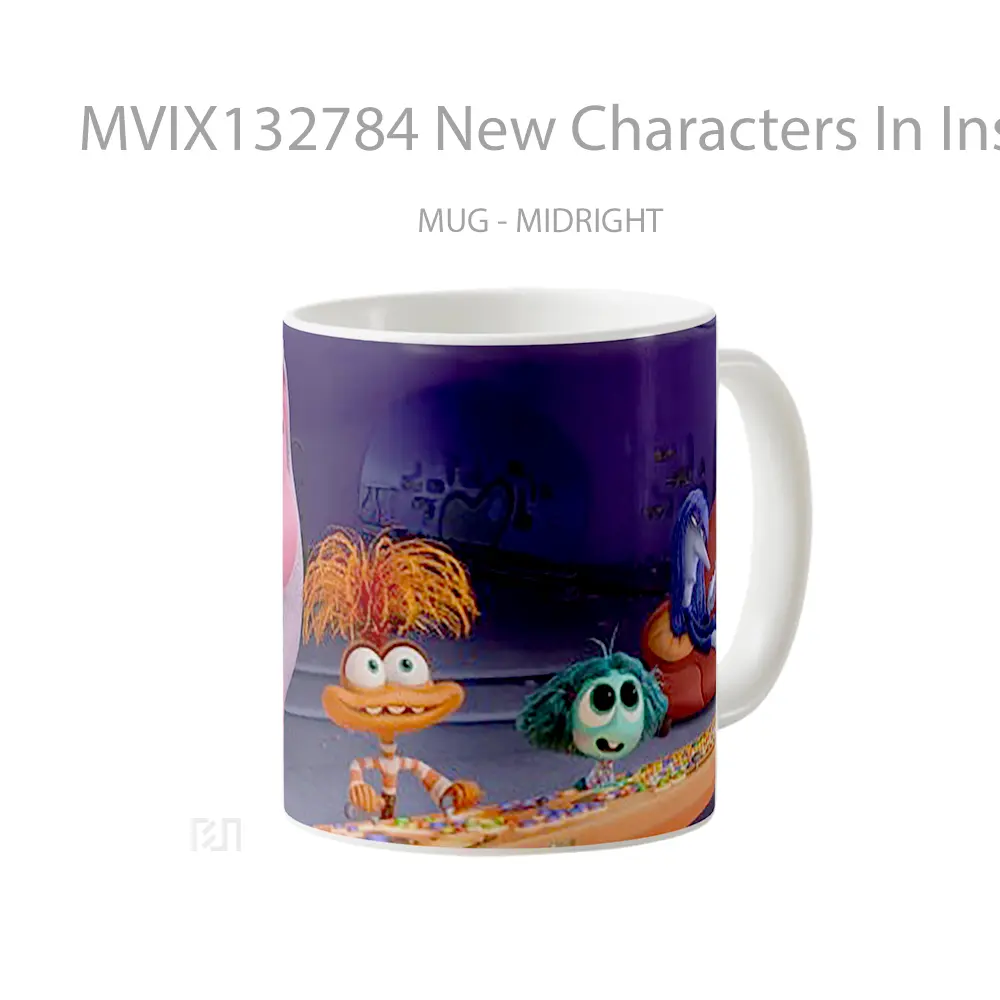 Mug New Characters In Inside Out 2 Gelas Keramik Unik - All-side / Desain