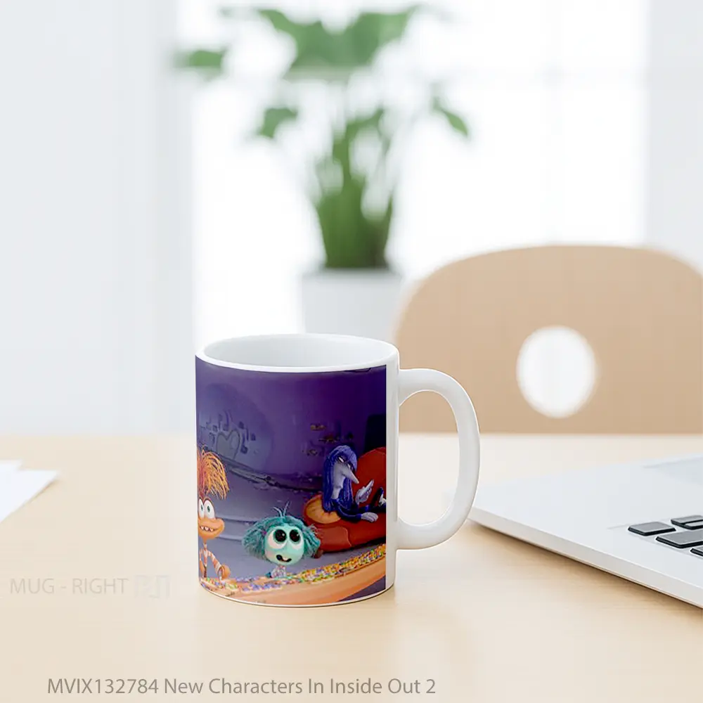 Mug New Characters In Inside Out 2 Gelas Keramik Unik - All-side / Desain