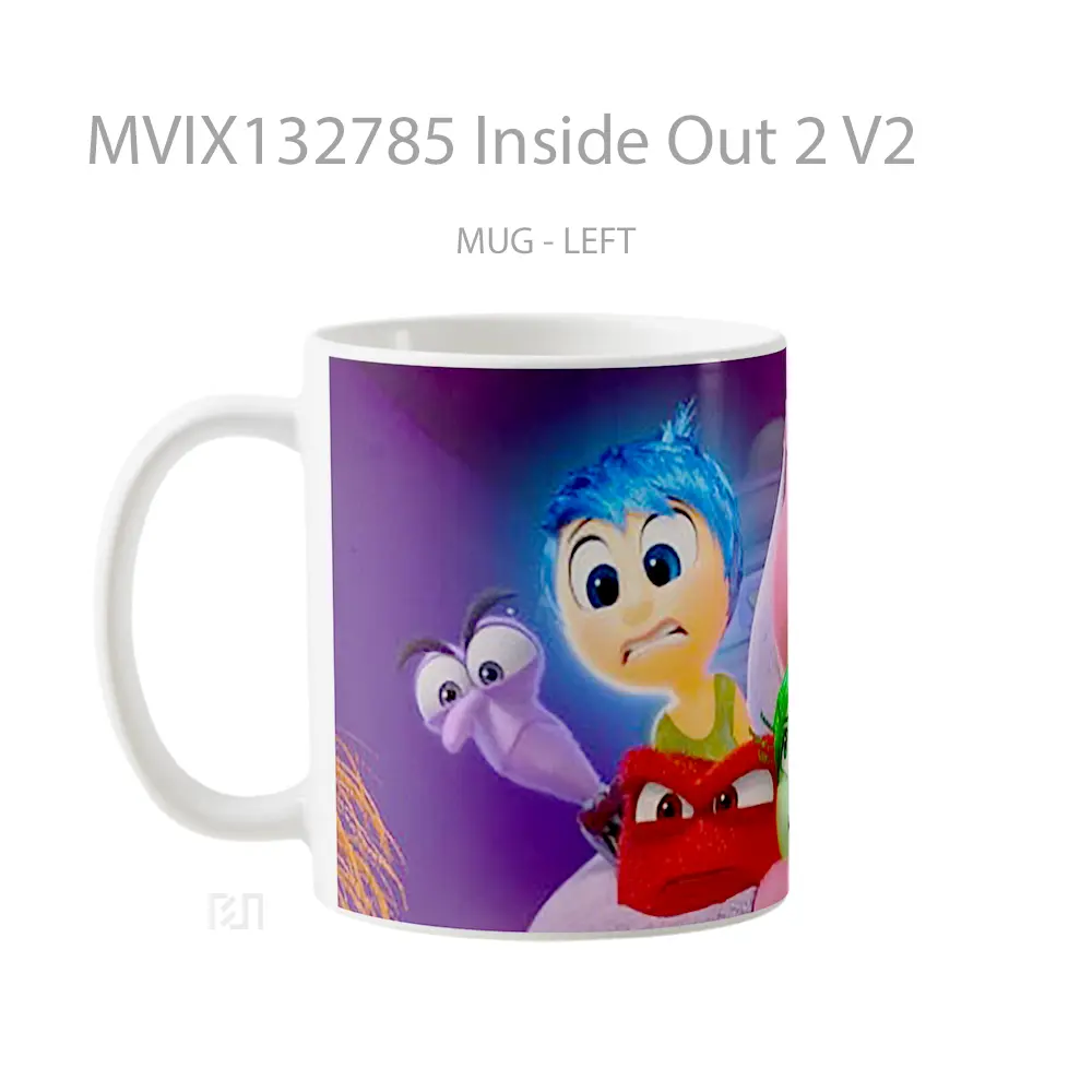 Mug Inside Out 2 V2 Gelas Keramik Unik - All-side / Desain
