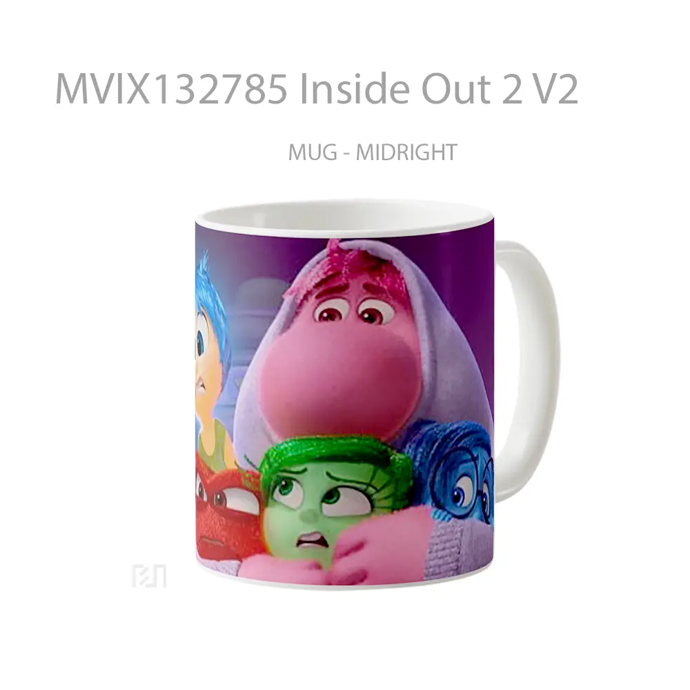 Mug Inside Out 2 V2 Gelas Keramik Unik - All-side / Desain