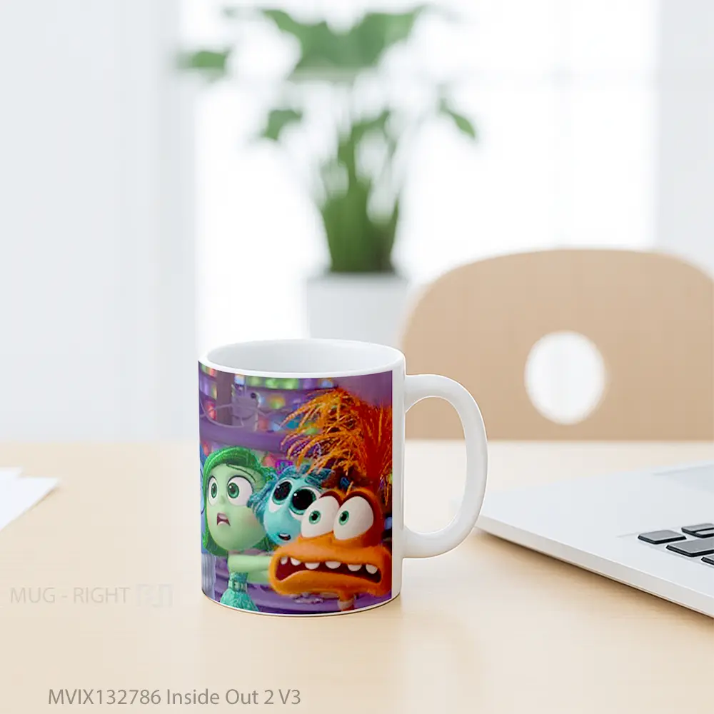 Mug Inside Out 2 V3 Gelas Keramik Unik - All-side / Desain