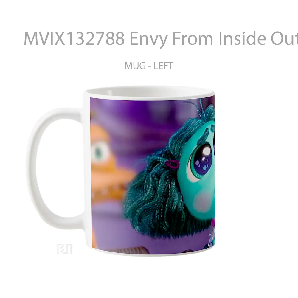 Mug Envy From Inside Out 2 V1 Gelas Keramik Unik - All-side / Desain
