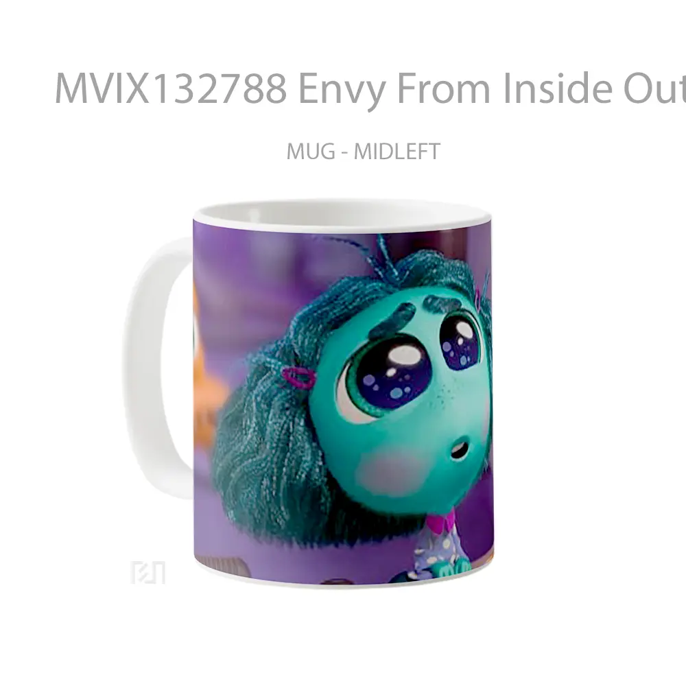 Mug Envy From Inside Out 2 V1 Gelas Keramik Unik - All-side / Desain