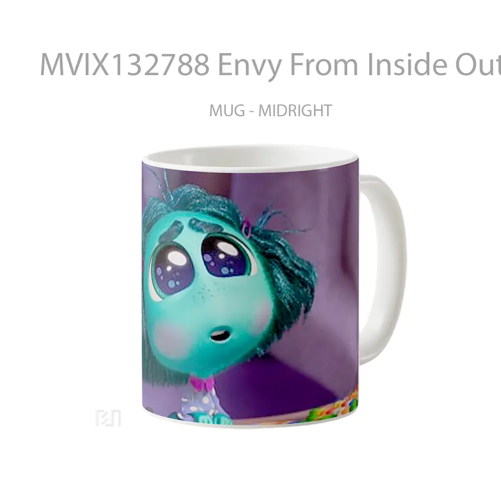 Mug Envy From Inside Out 2 V1 Gelas Keramik Unik - All-side / Desain