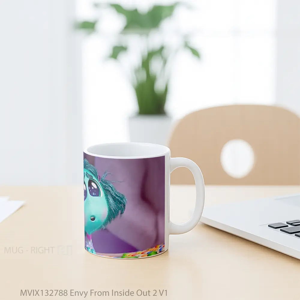 Mug Envy From Inside Out 2 V1 Gelas Keramik Unik - All-side / Desain