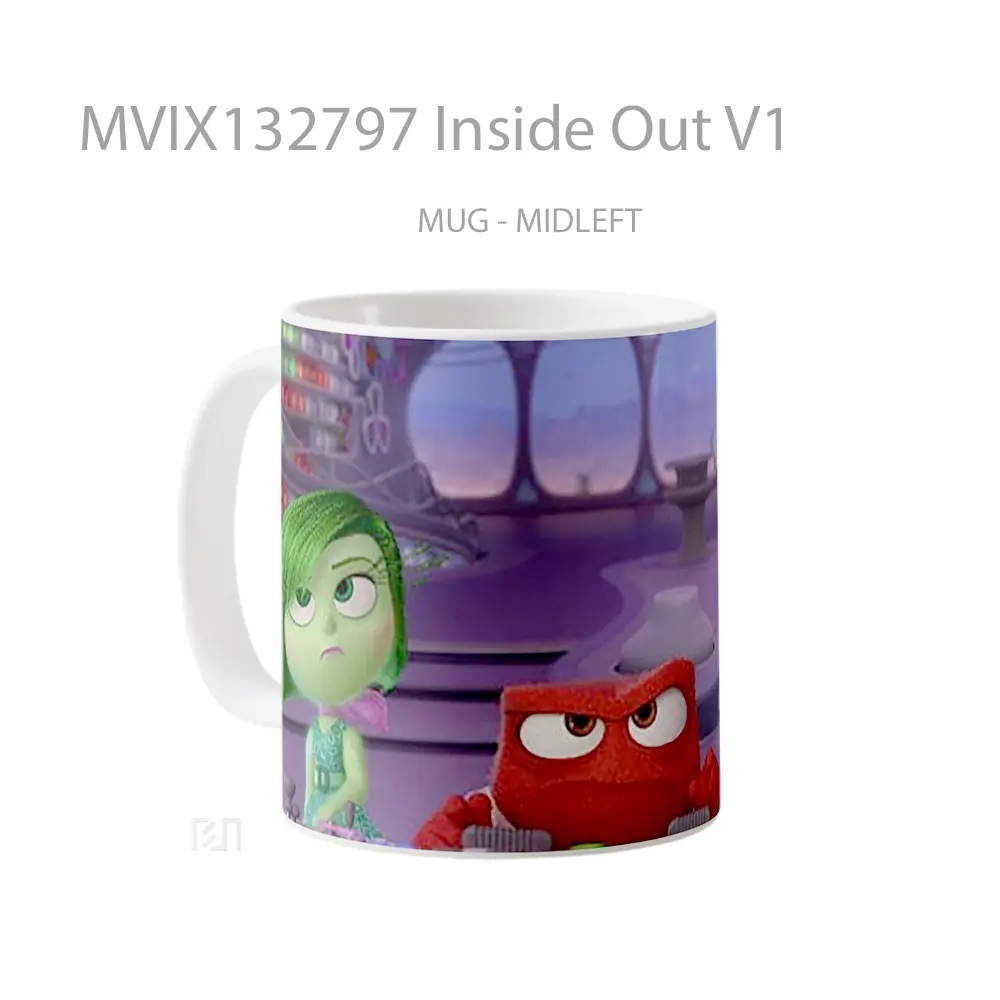 Mug Inside Out V1 Gelas Keramik Unik - All-side / Desain