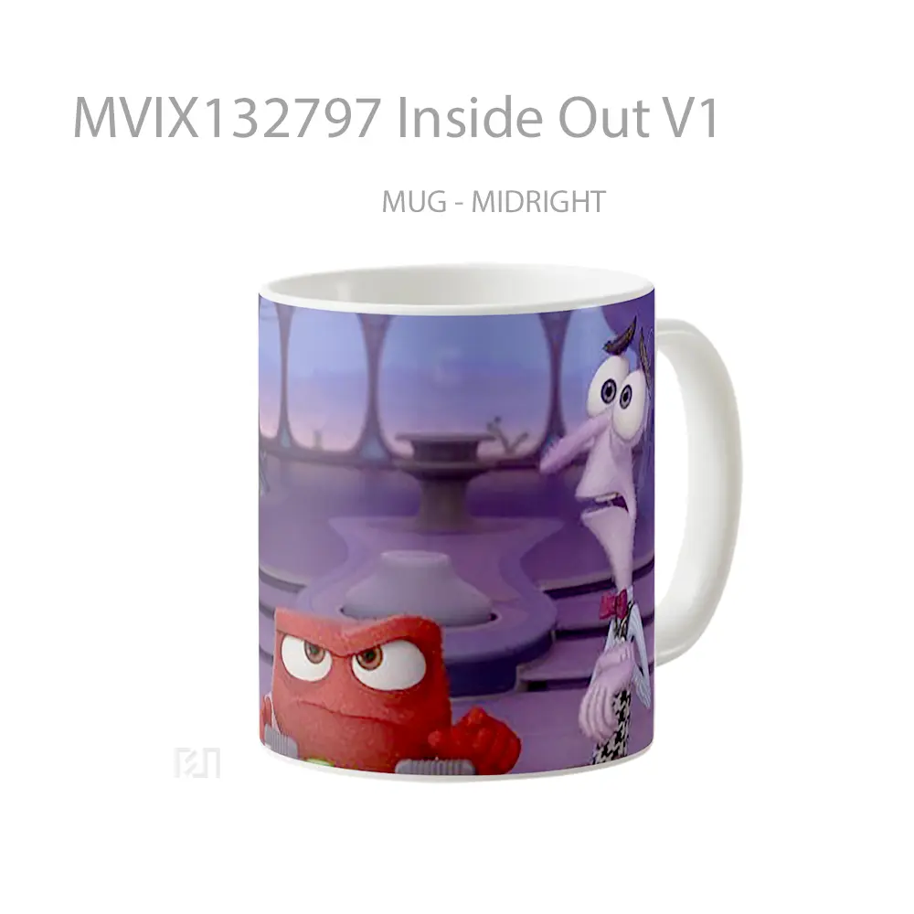 Mug Inside Out V1 Gelas Keramik Unik - All-side / Desain