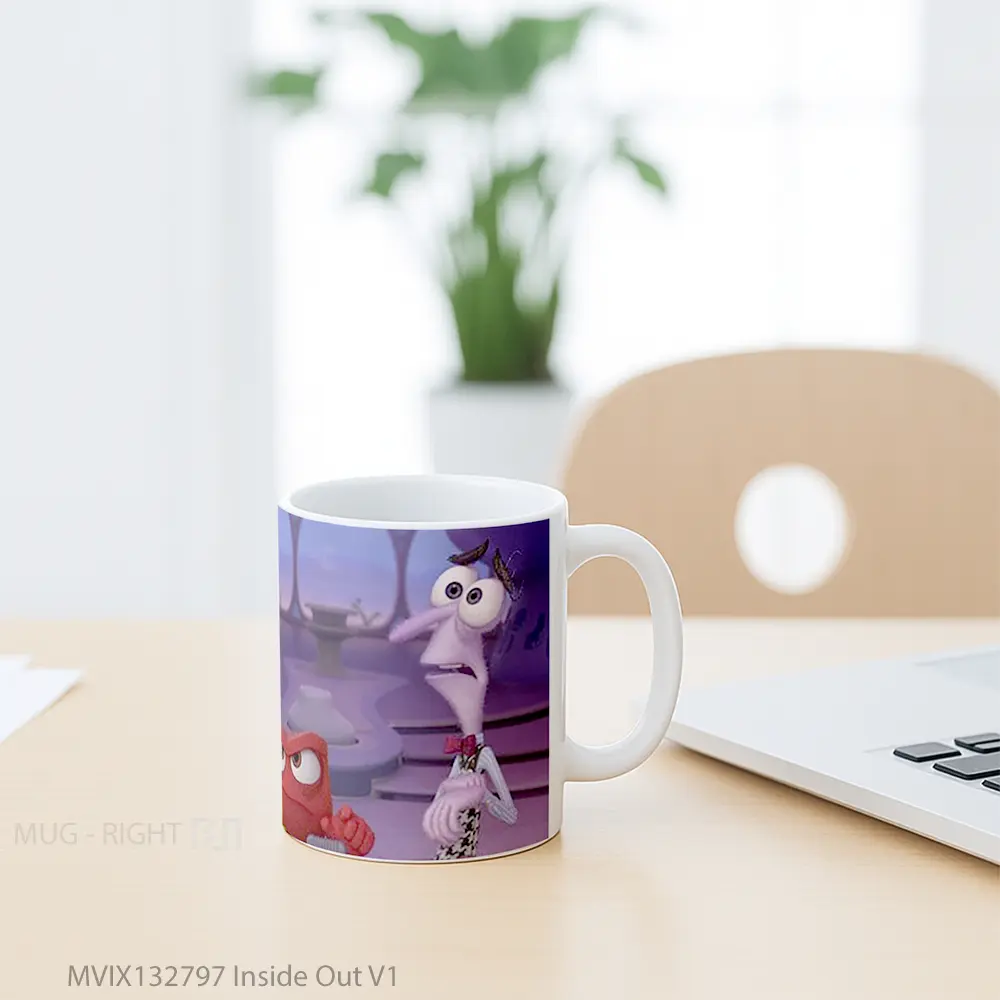 Mug Inside Out V1 Gelas Keramik Unik - All-side / Desain