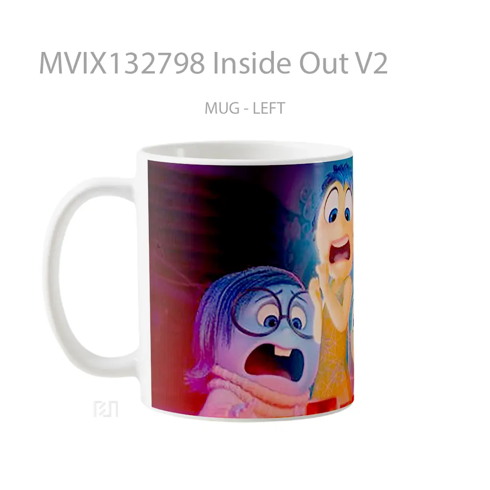 Mug Inside Out V2 Gelas Keramik Unik - All-side / Desain