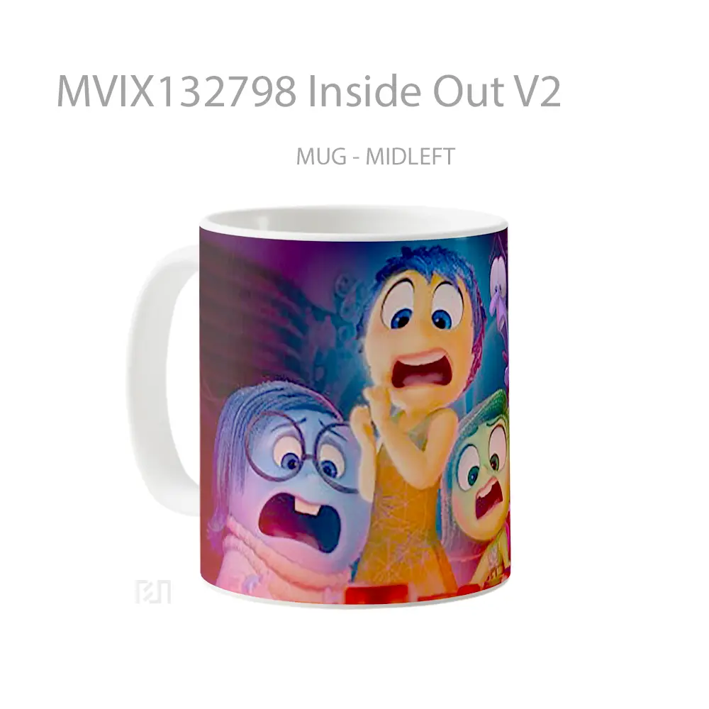 Mug Inside Out V2 Gelas Keramik Unik - All-side / Desain