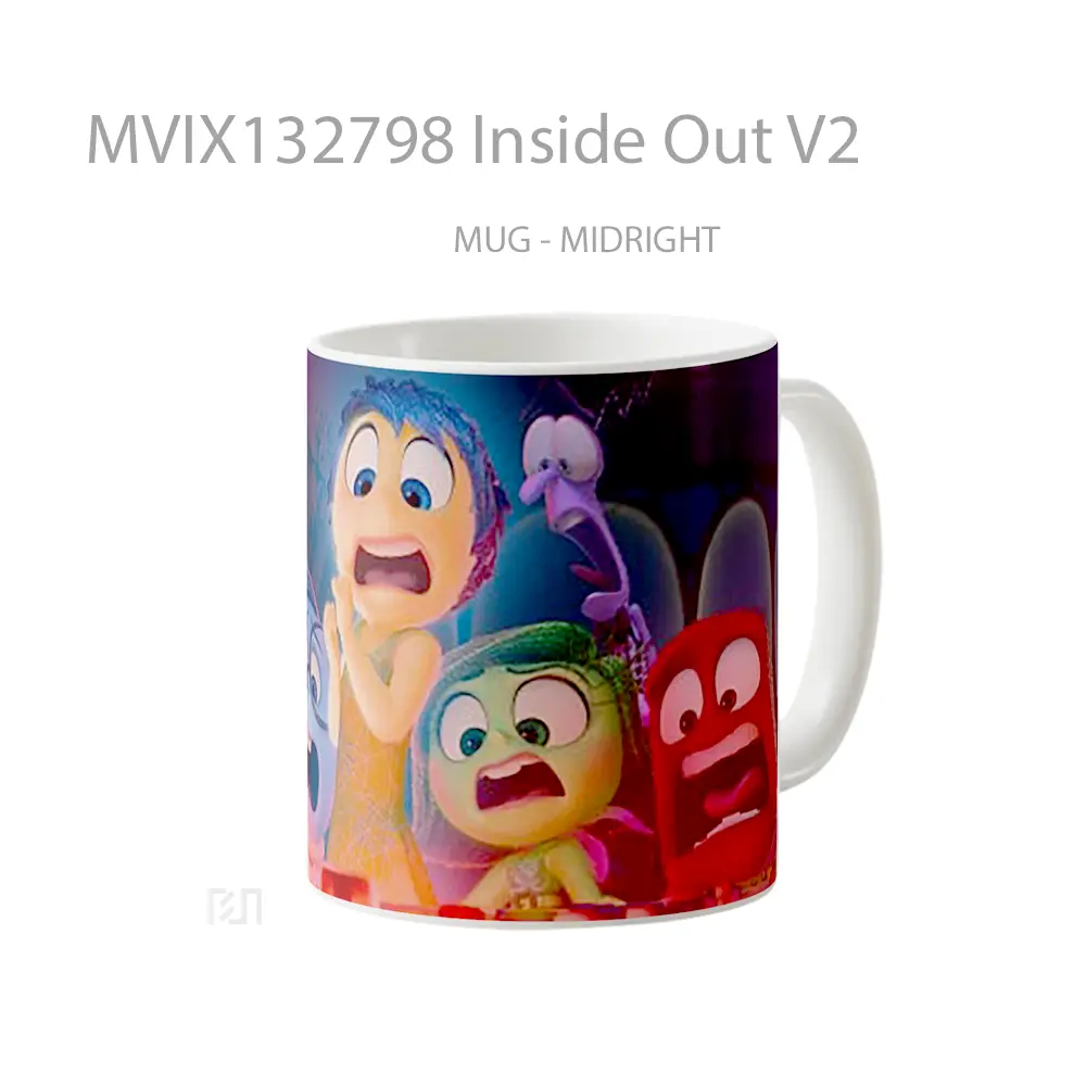 Mug Inside Out V2 Gelas Keramik Unik - All-side / Desain
