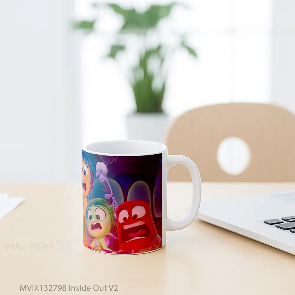 Mug Inside Out V2 Gelas Keramik Unik - All-side / Desain