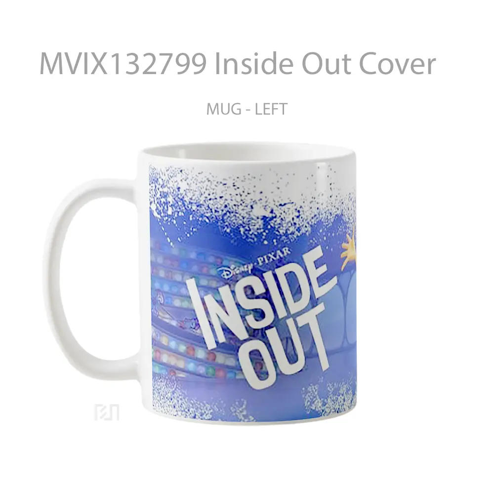 Mug Inside Out Cover Gelas Keramik Unik - All-side / Desain
