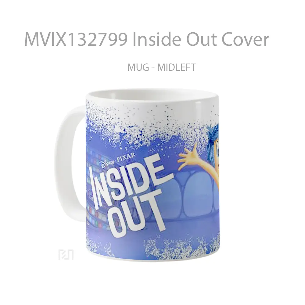 Mug Inside Out Cover Gelas Keramik Unik - All-side / Desain