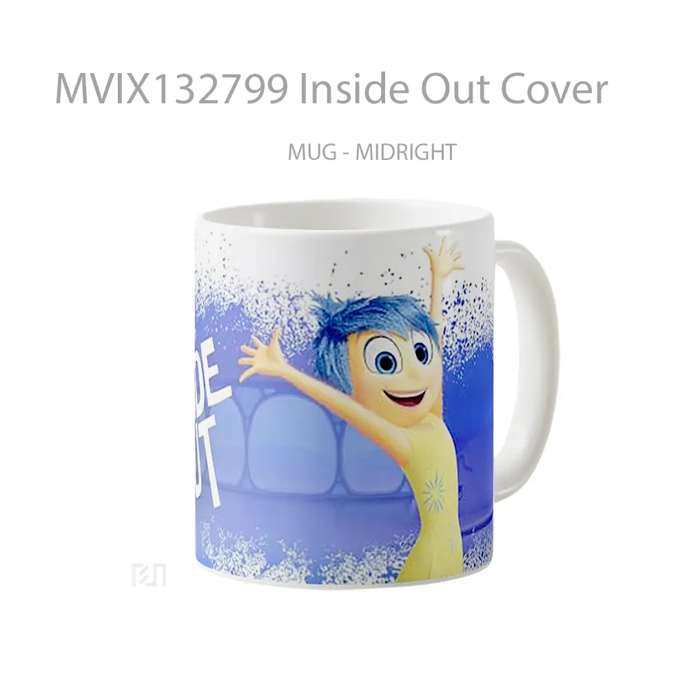 Mug Inside Out Cover Gelas Keramik Unik - All-side / Desain