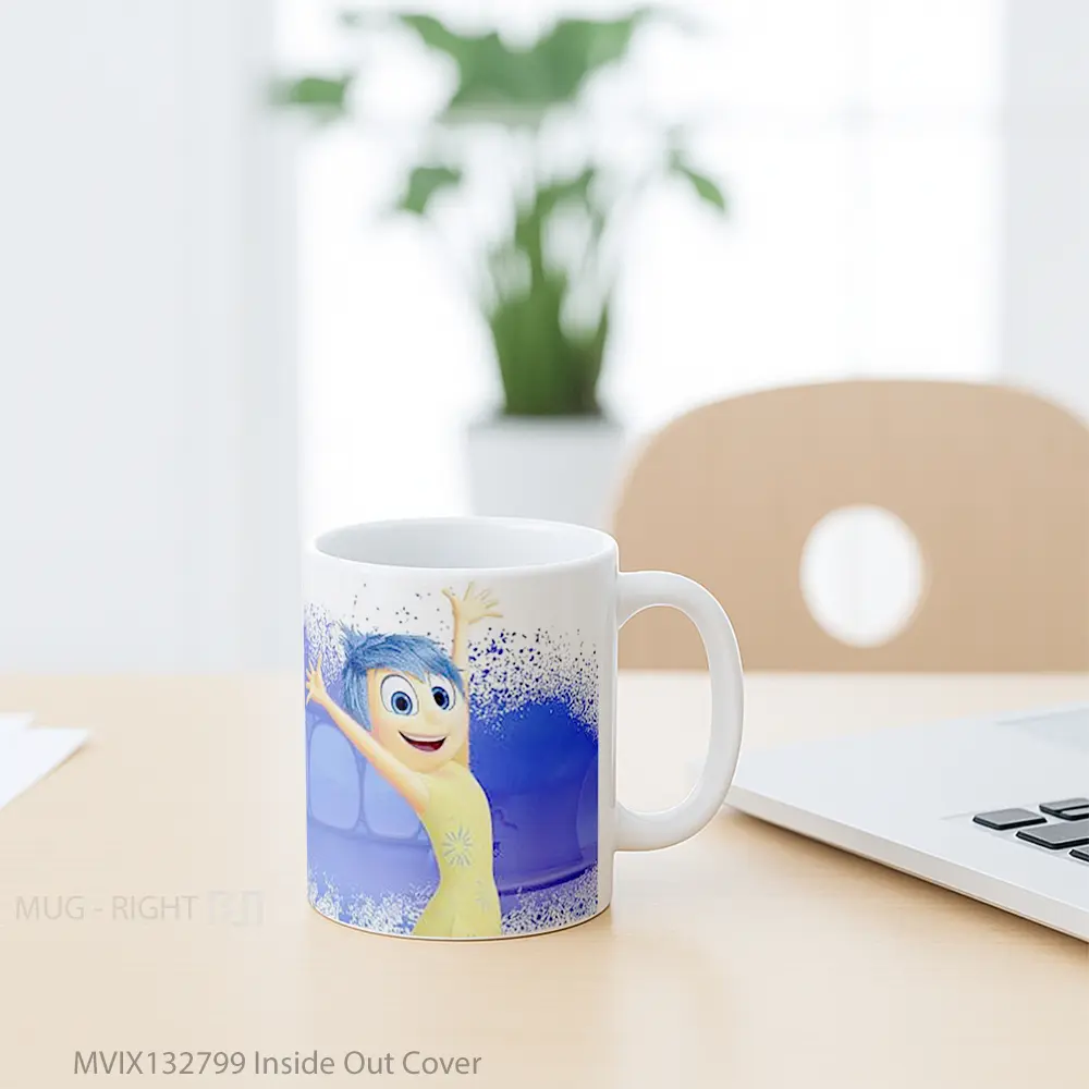 Mug Inside Out Cover Gelas Keramik Unik - All-side / Desain