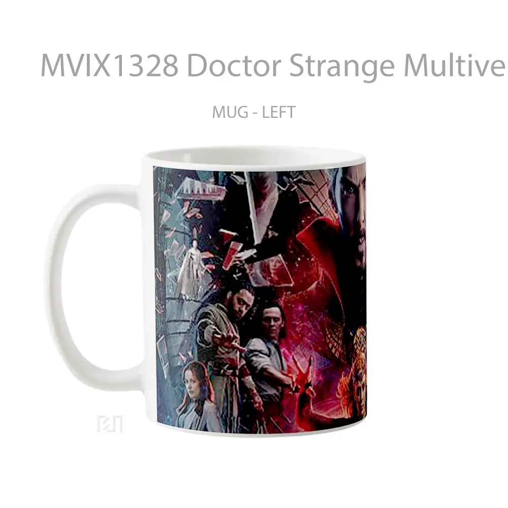 Mug Doctor Strange Multiverse Of Madness V1 Gelas Superhero - All-side / Desain
