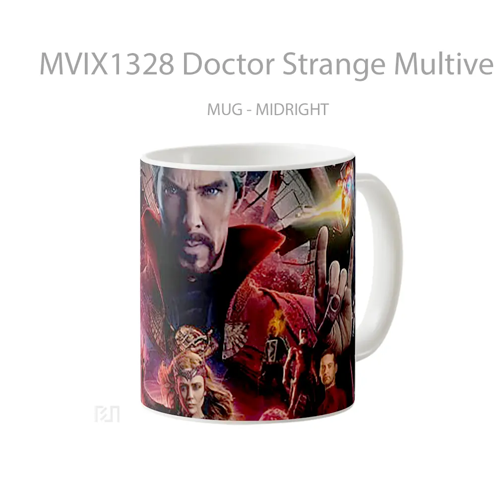 Mug Doctor Strange Multiverse Of Madness V1 Gelas Superhero - All-side / Desain