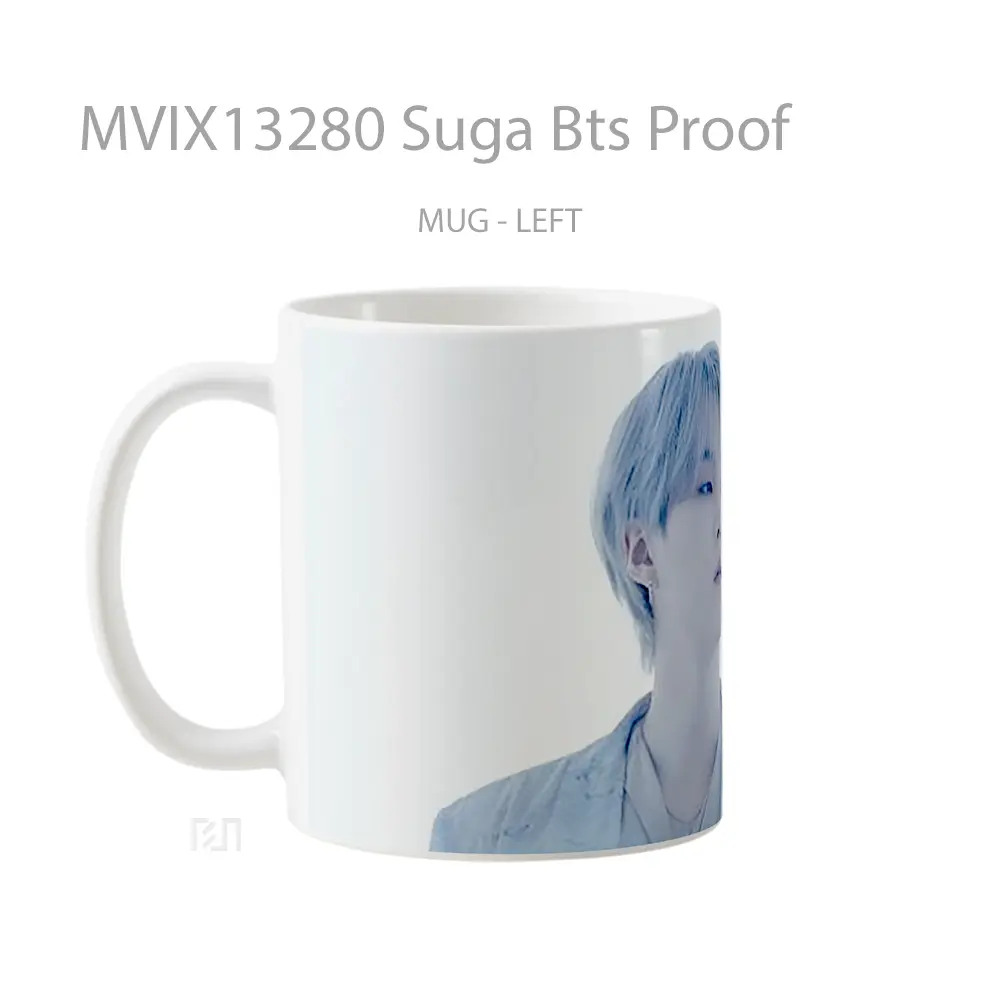 Mug Suga Bts Proof Gelas Keramik Unik - All-side / Desain