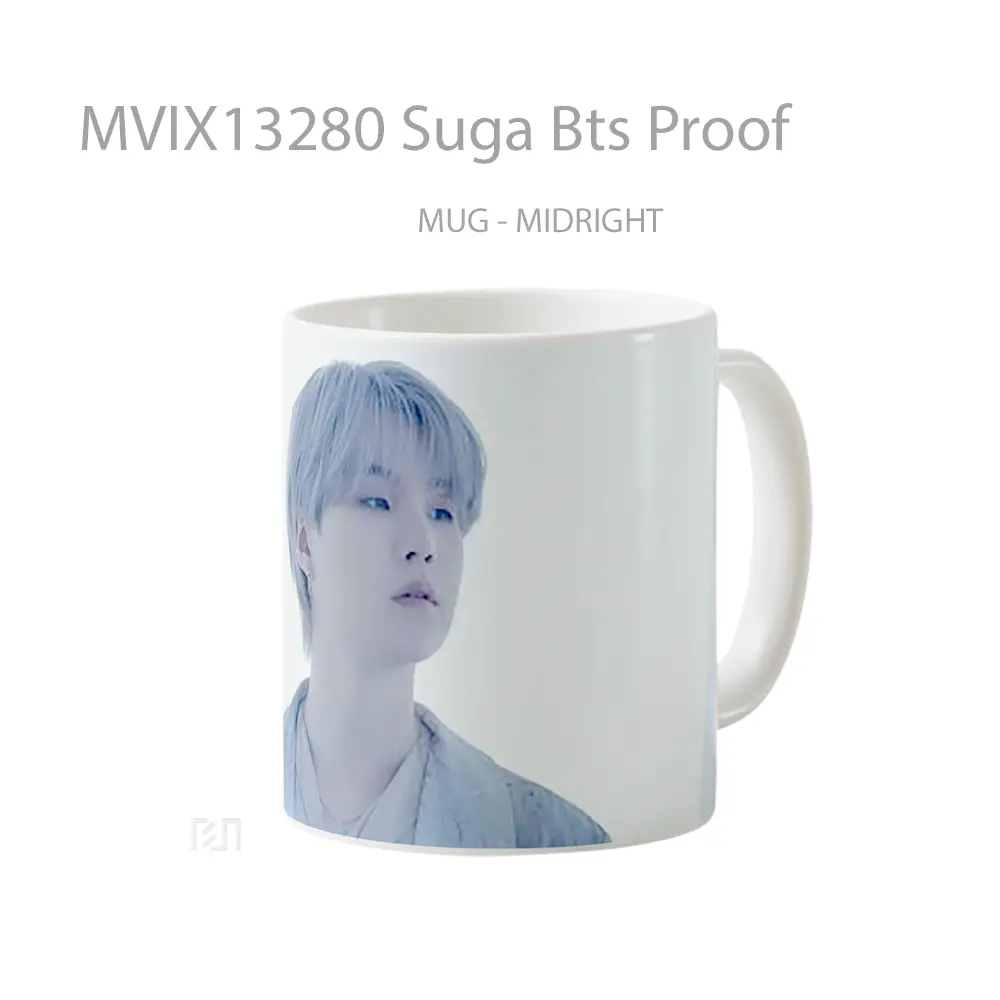 Mug Suga Bts Proof Gelas Keramik Unik - All-side / Desain