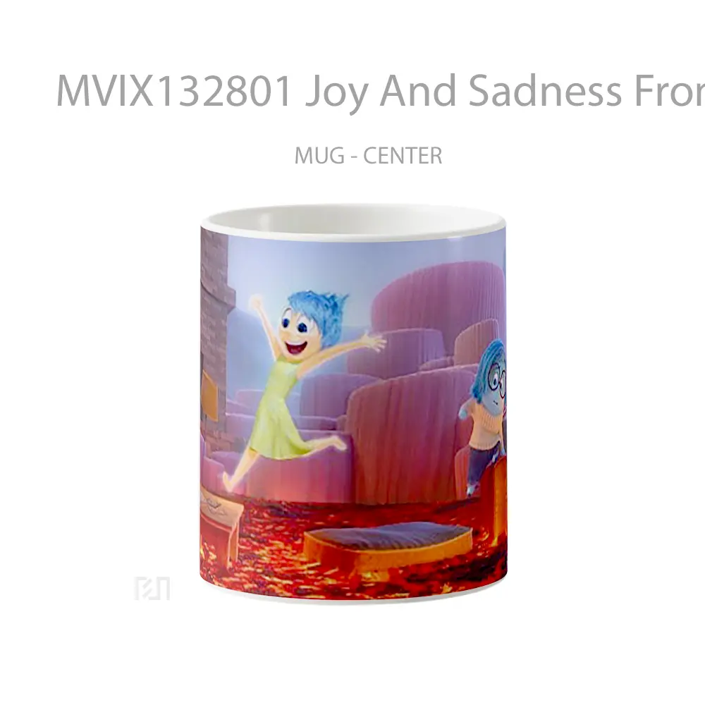 Mug Joy And Sadness From Inside Out Gelas Keramik Unik