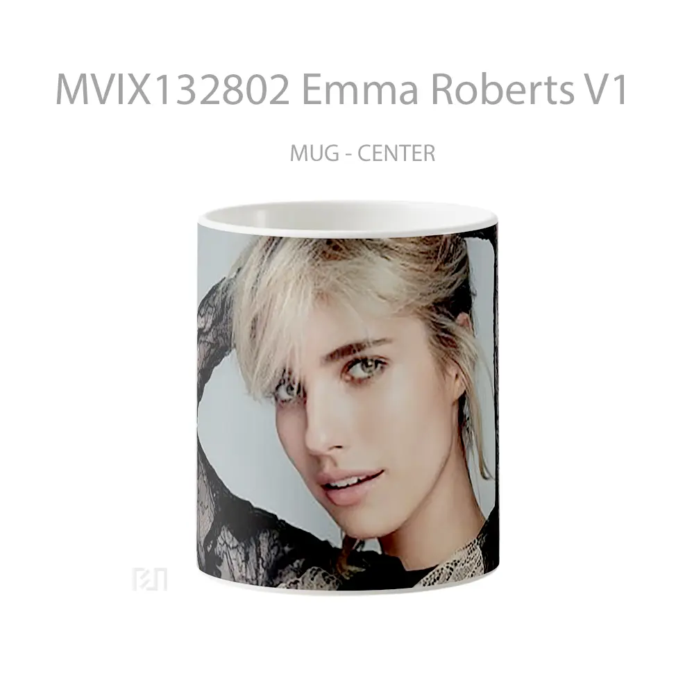 Mug Emma Roberts V1 Gelas Keramik Unik