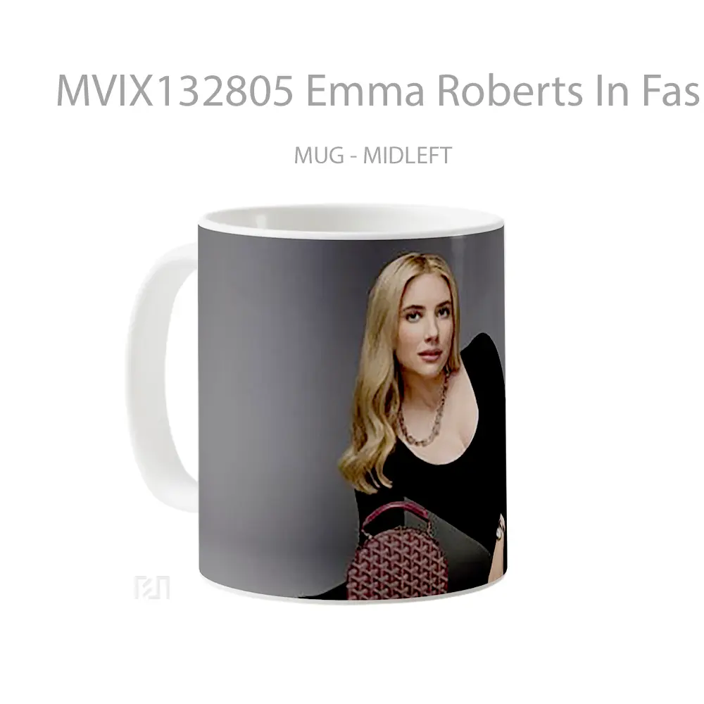 Mug Emma Roberts In Fashionphile Gelas Keramik Unik - All-side / Desain