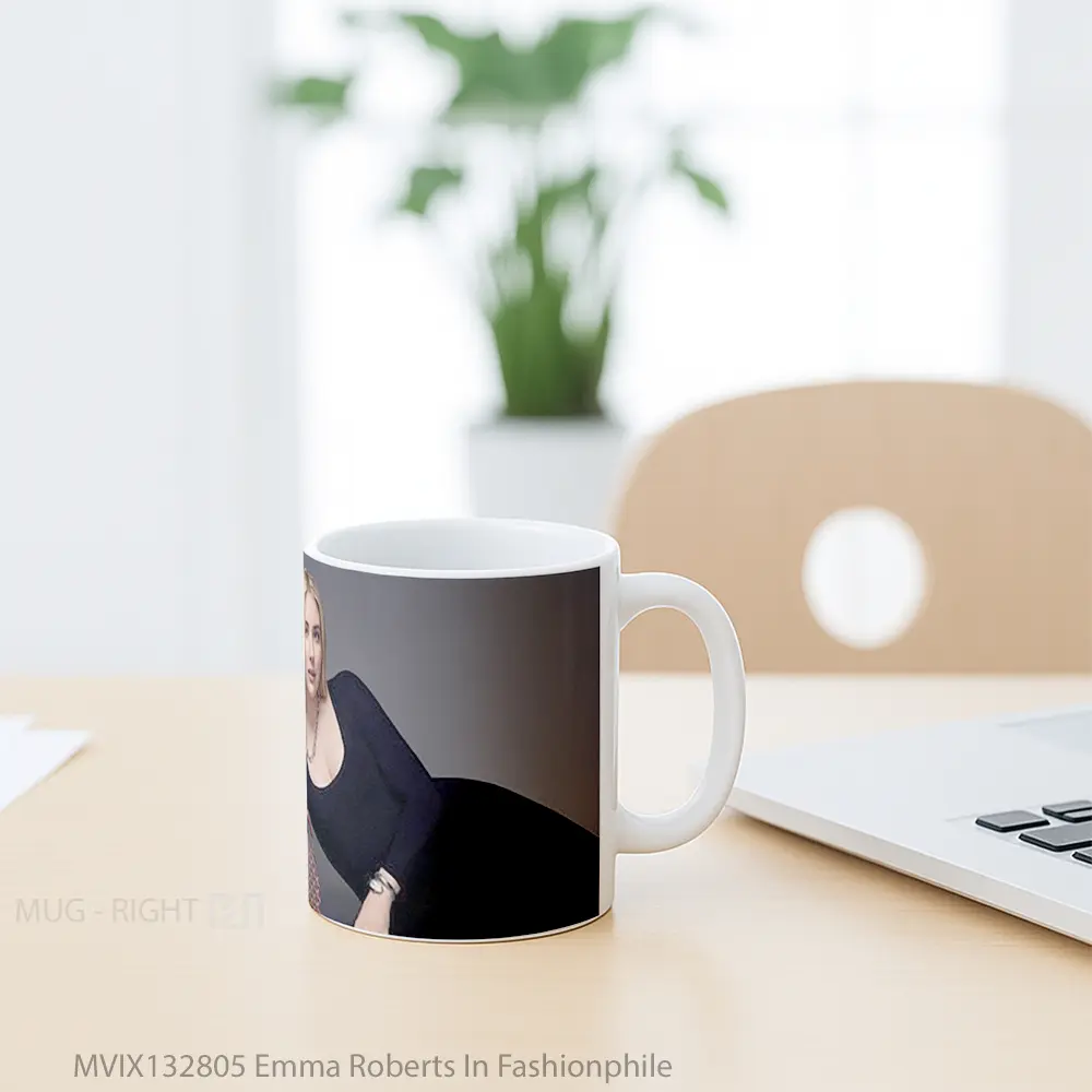 Mug Emma Roberts In Fashionphile Gelas Keramik Unik - All-side / Desain
