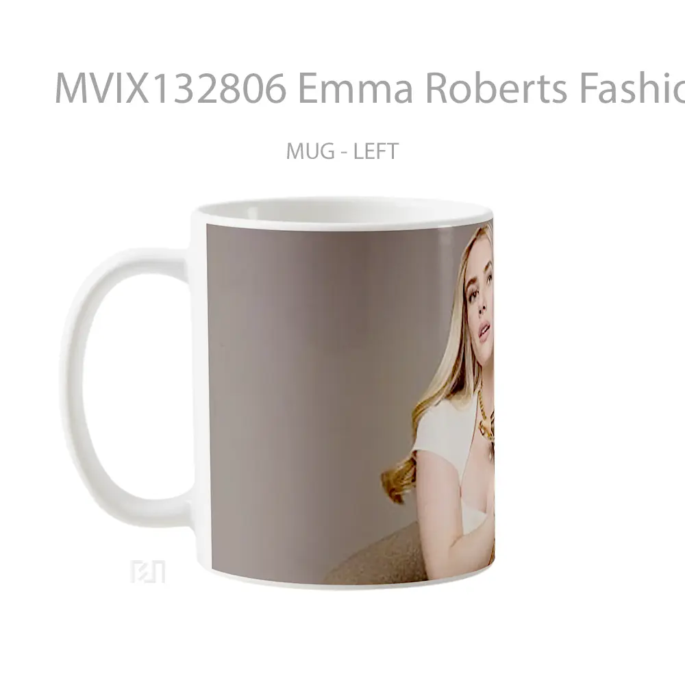 Mug Emma Roberts Fashionphile Gelas Keramik Unik - All-side / Desain