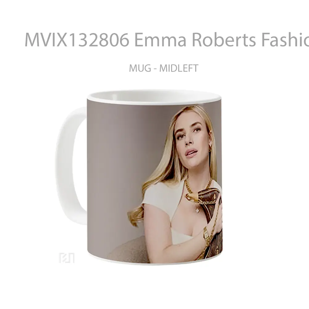 Mug Emma Roberts Fashionphile Gelas Keramik Unik - All-side / Desain