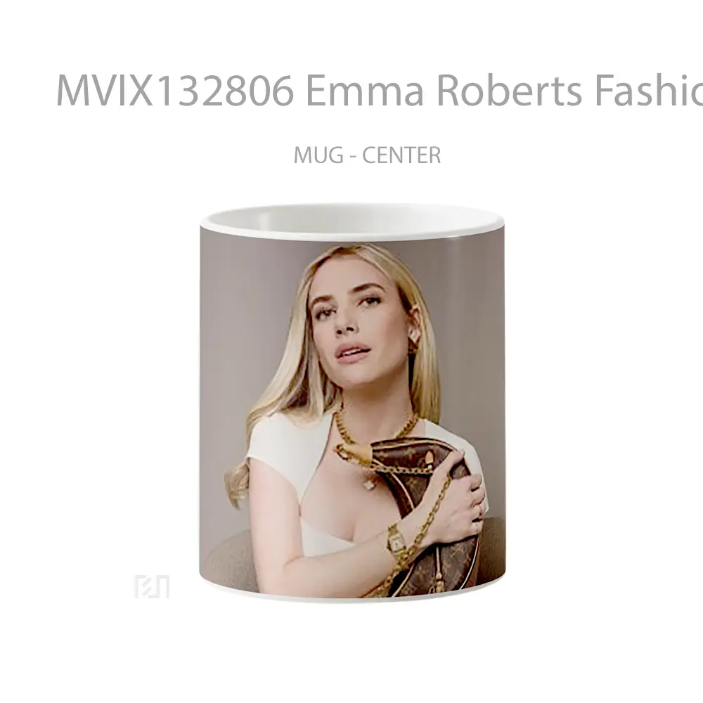 Mug Emma Roberts Fashionphile Gelas Keramik Unik