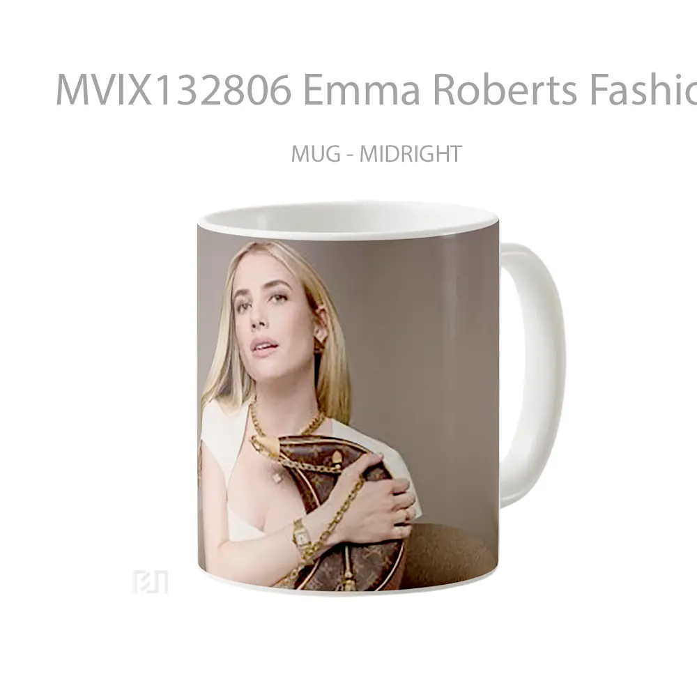Mug Emma Roberts Fashionphile Gelas Keramik Unik - All-side / Desain