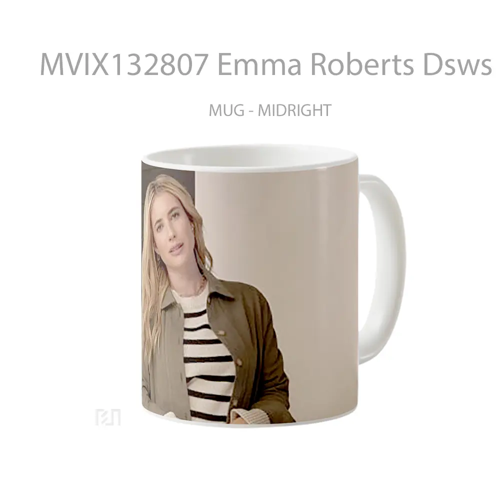 Mug Emma Roberts Dsws Crown Vintage Fall Collection Gelas Keramik Unik - All-side / Desain