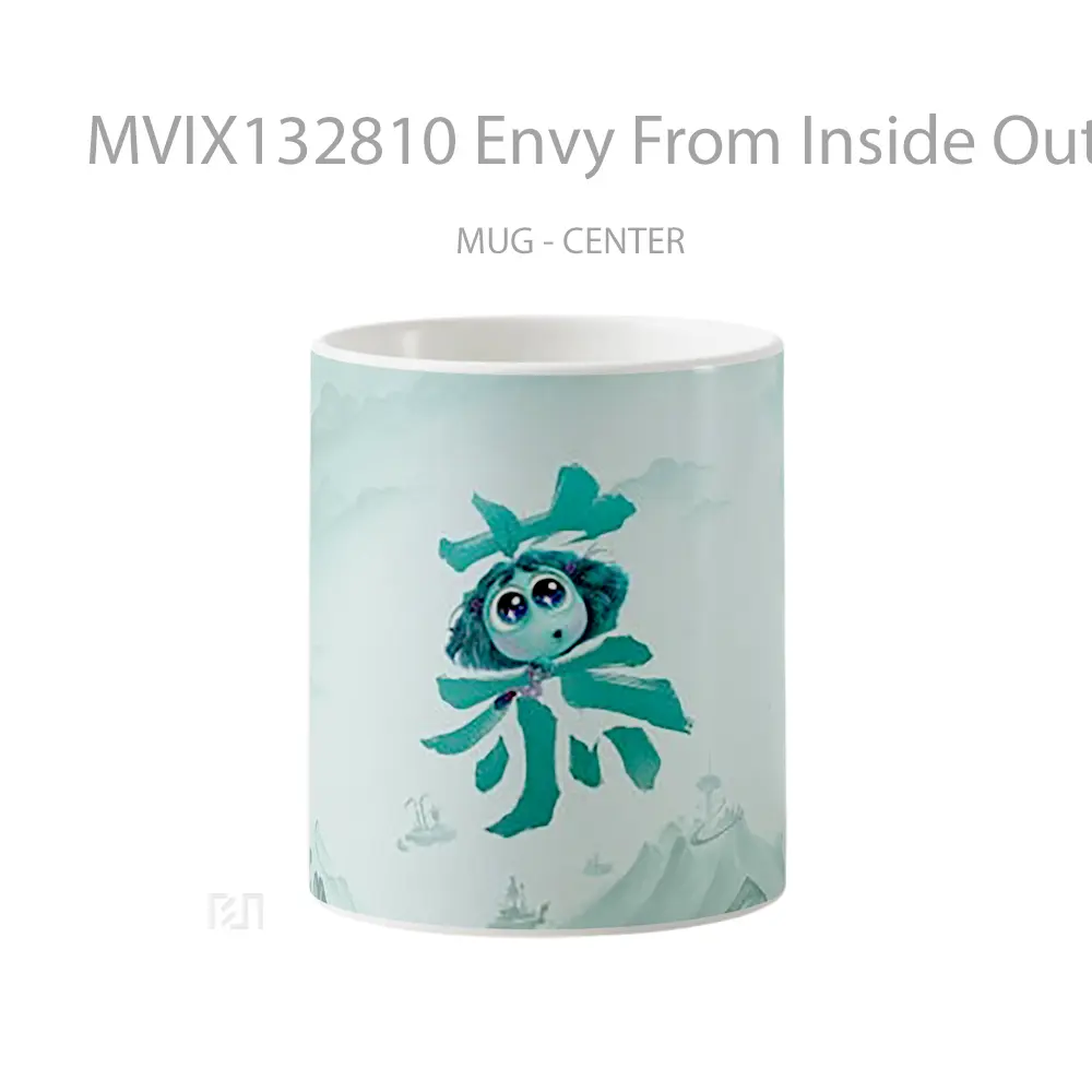Mug Envy From Inside Out 2 Chinese Poster Gelas Keramik Unik