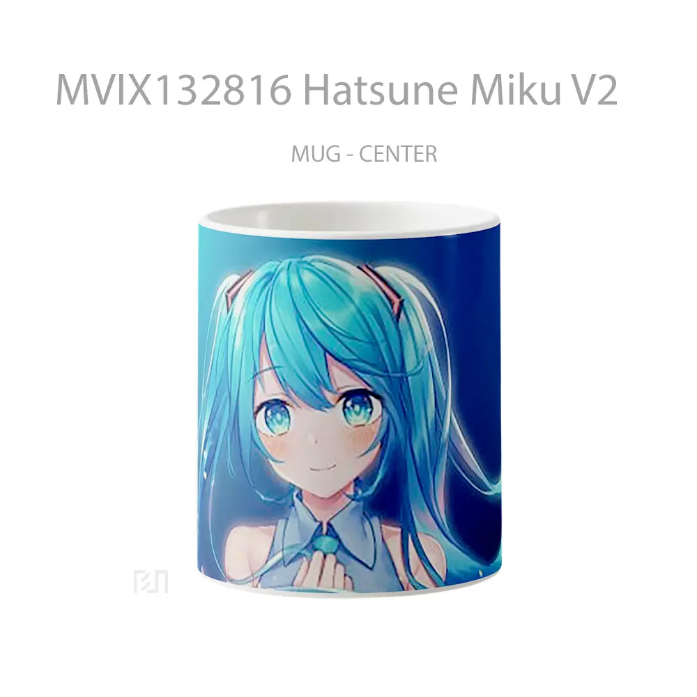 Mug Hatsune Miku V2 Gelas Keramik Unik