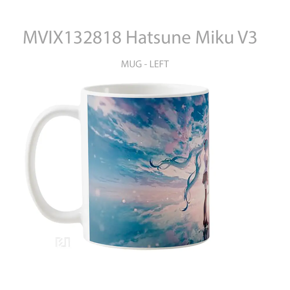 Mug Hatsune Miku V3 Gelas Keramik Unik - All-side / Desain