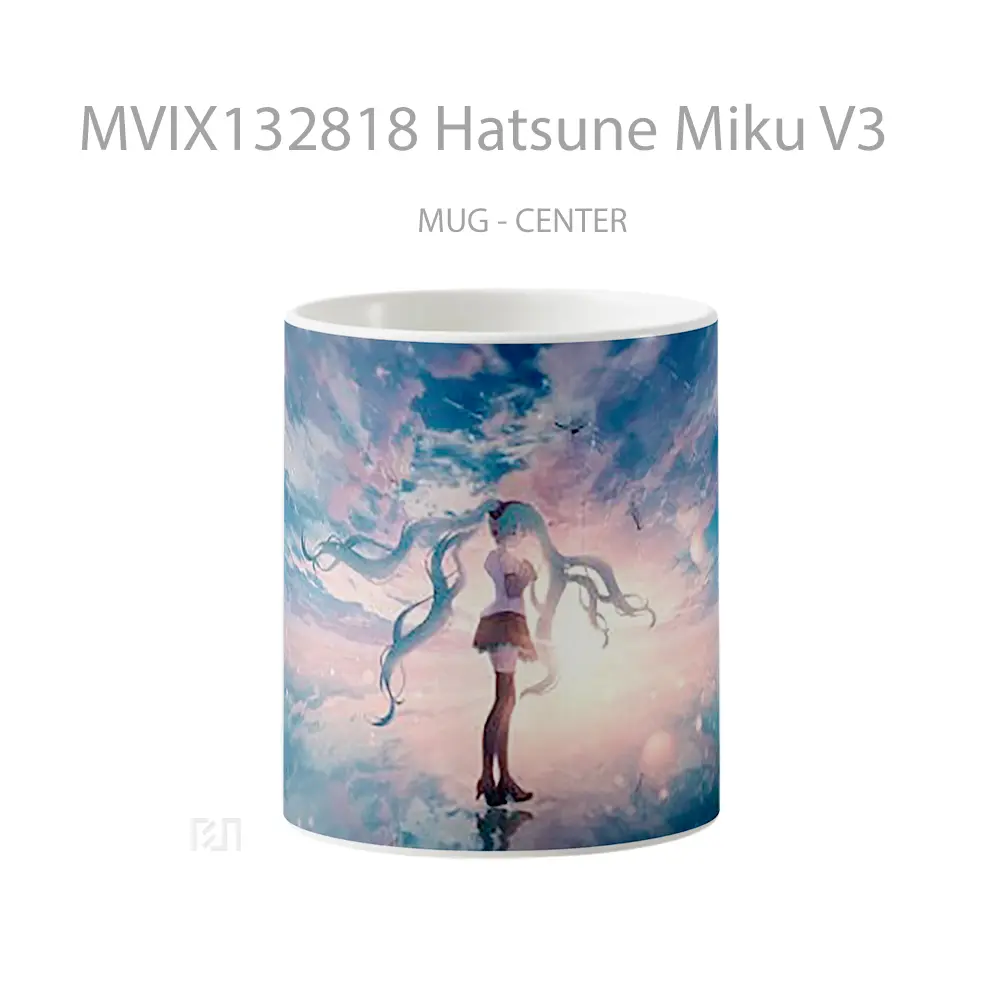 Mug Hatsune Miku V3 Gelas Keramik Unik