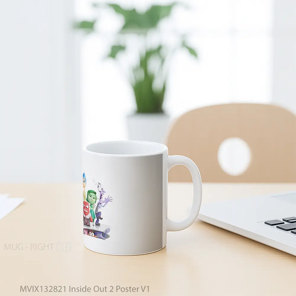 Mug Inside Out 2 Poster V1 Gelas Keramik Unik - All-side / Desain