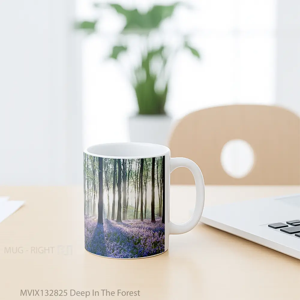 Mug Deep In The Forest Gelas Pemandangan Alam - All-side / Desain