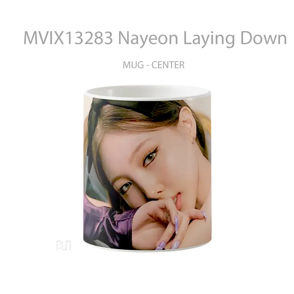 Mug Nayeon Laying Down Gelas Keramik Unik
