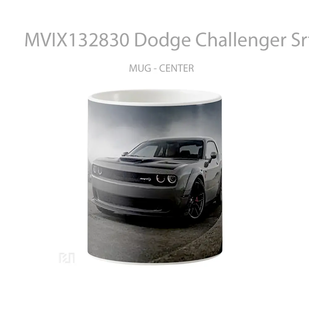 Mug Dodge Challenger Srt V1 Gelas Keramik Unik