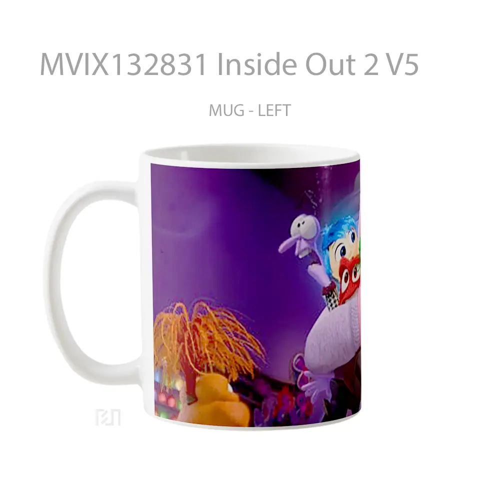 Mug Inside Out 2 V5 Gelas Keramik Unik - All-side / Desain