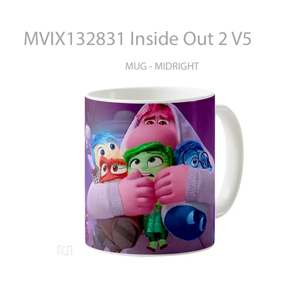 Mug Inside Out 2 V5 Gelas Keramik Unik - All-side / Desain