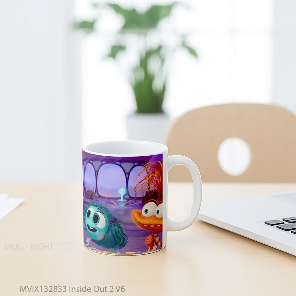 Mug Inside Out 2 V6 Gelas Keramik Unik - All-side / Desain