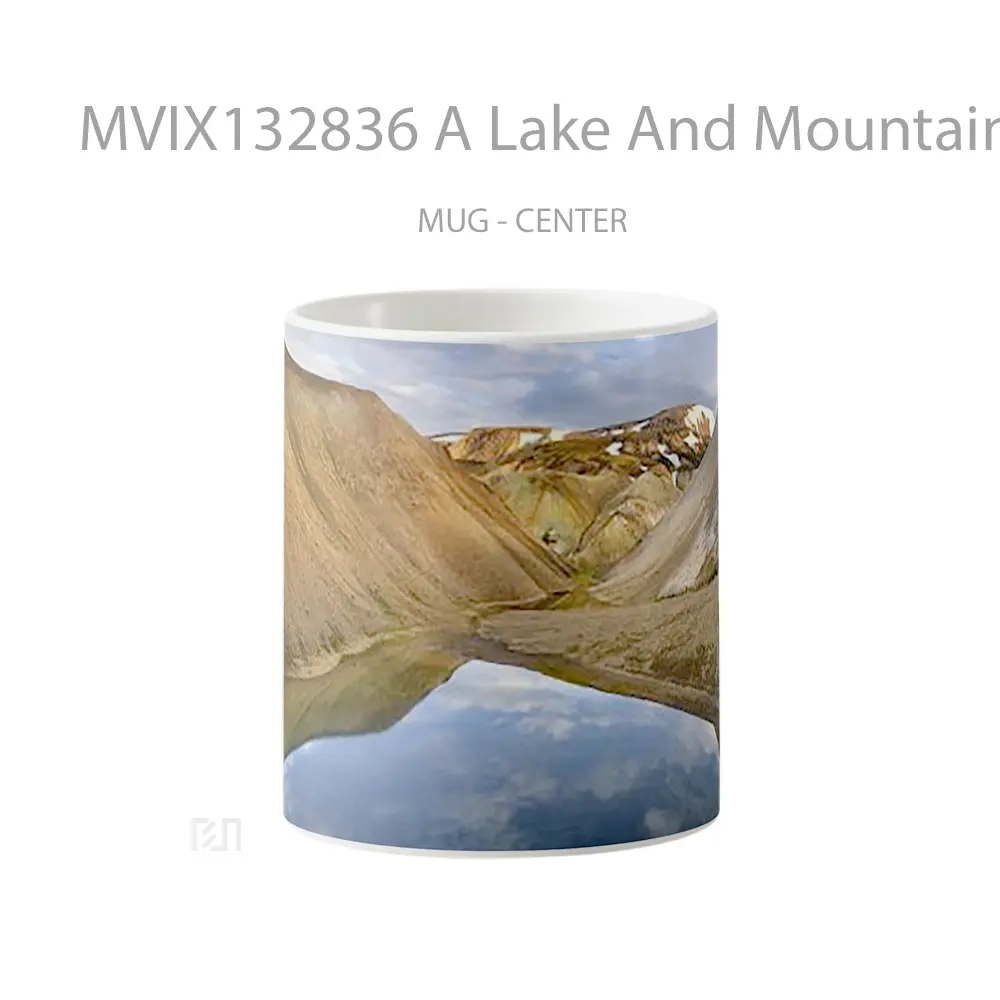 Mug A Lake And Mountains Gelas Pemandangan Alam