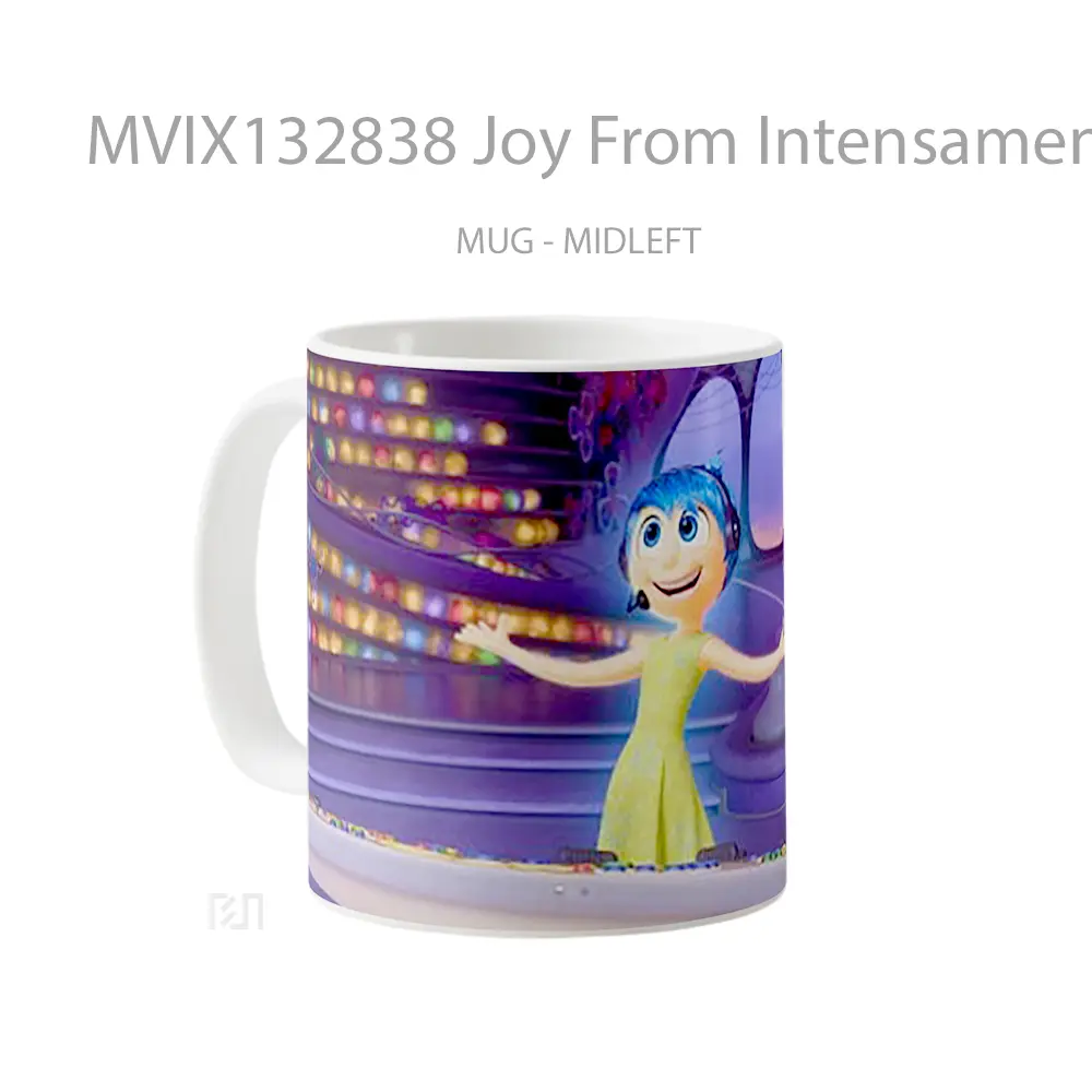 Mug Joy From Intensamente 2 Gelas Keramik Unik - All-side / Desain