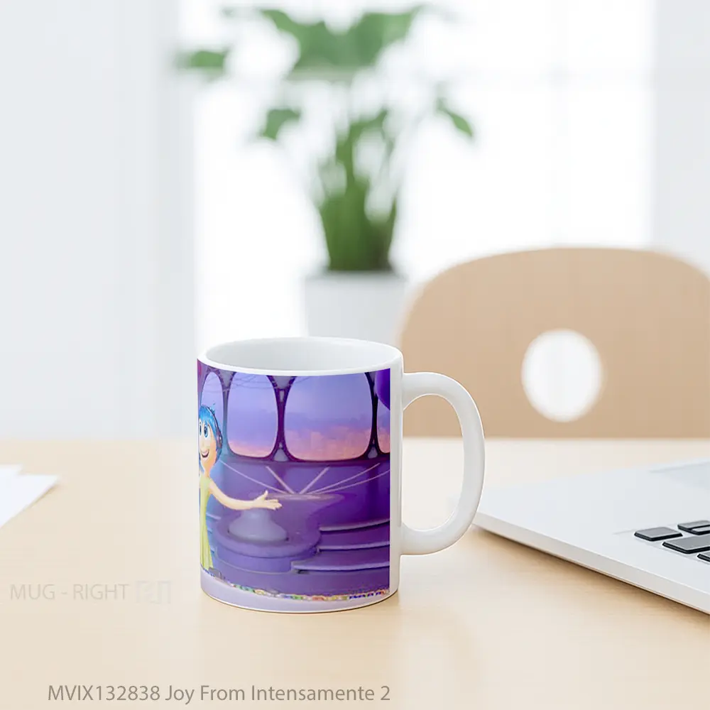 Mug Joy From Intensamente 2 Gelas Keramik Unik - All-side / Desain