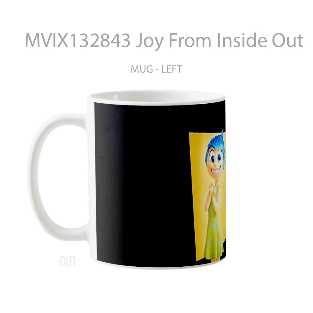 Mug Joy From Inside Out Gelas Keramik Unik - All-side / Desain