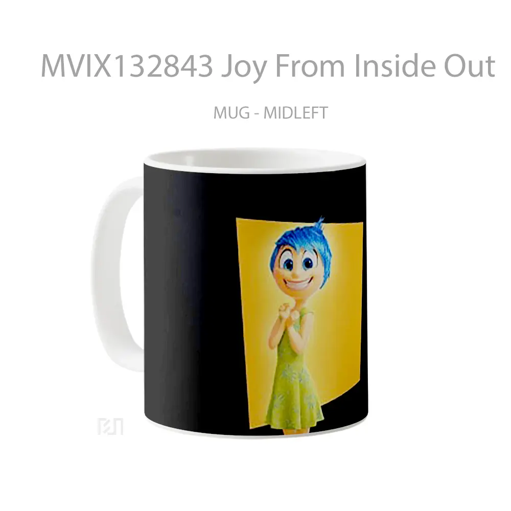 Mug Joy From Inside Out Gelas Keramik Unik - All-side / Desain
