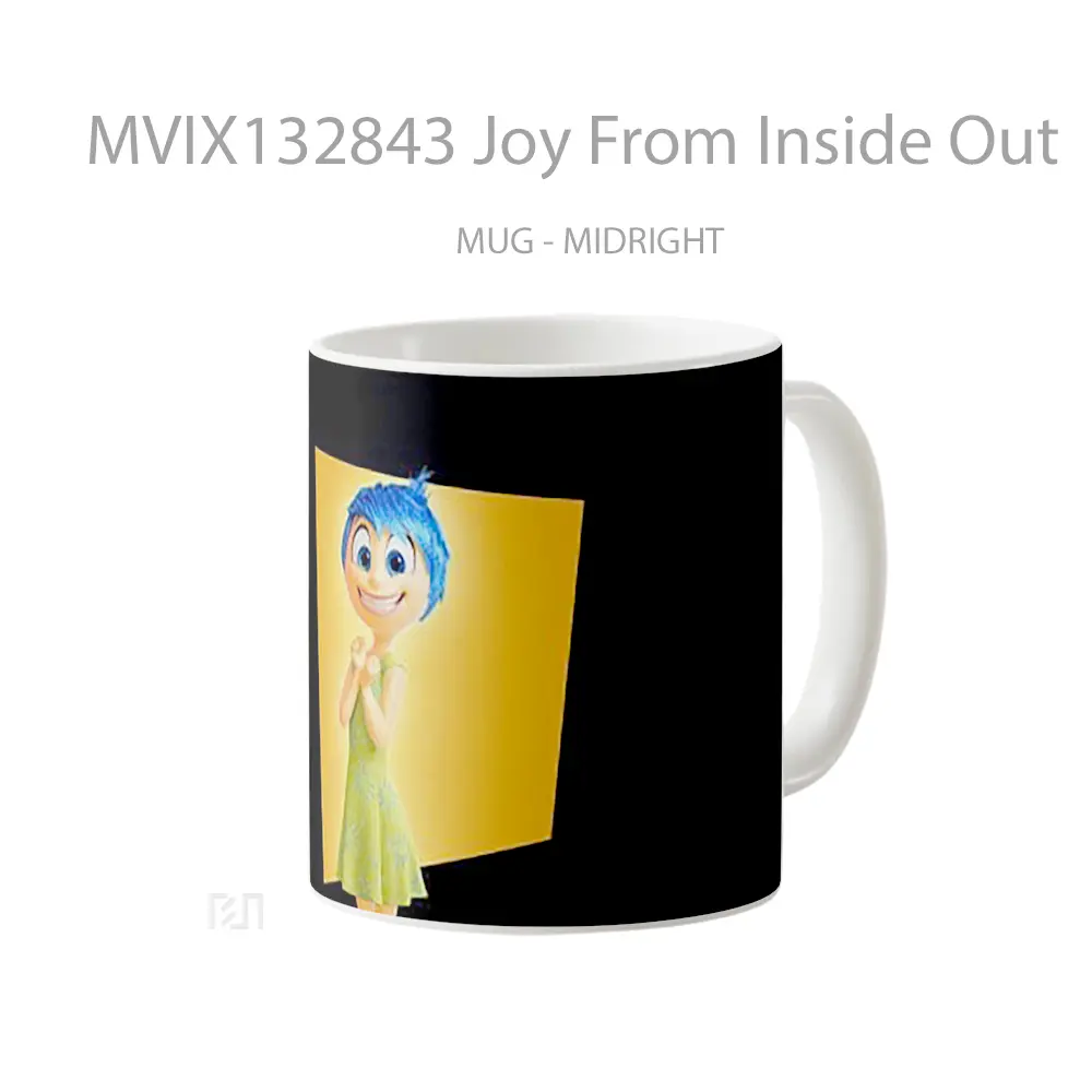 Mug Joy From Inside Out Gelas Keramik Unik - All-side / Desain